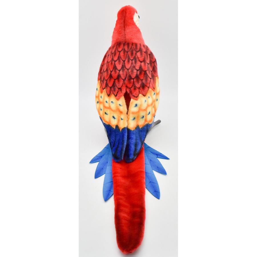 BH3067 コンゴウインコ HANSA　こんごういんこ とり トリ 鳥 ぬいぐるみ リアル | HANSA（ぬいぐるみ） | 03