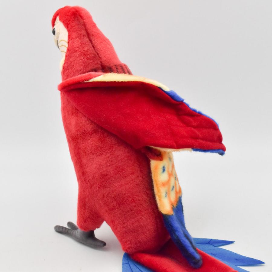 BH3067 コンゴウインコ HANSA　こんごういんこ とり トリ 鳥 ぬいぐるみ リアル | HANSA（ぬいぐるみ） | 08
