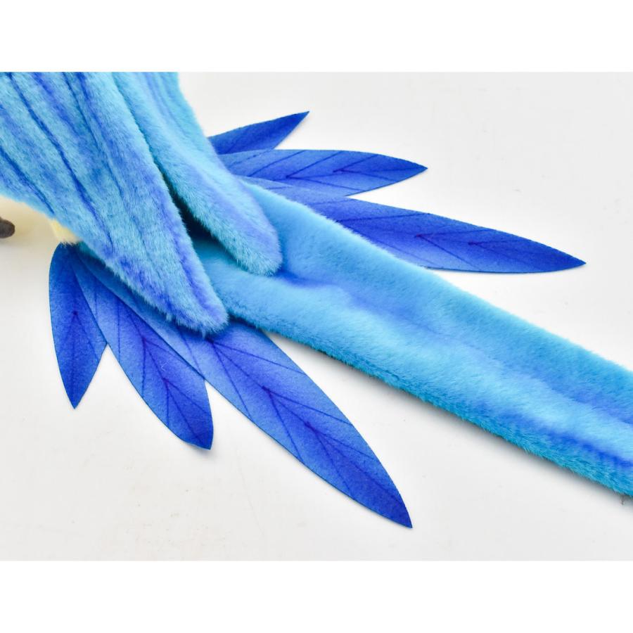 BH3068 アオキコンゴウインコ HANSA　あおきこんごういんこ とり トリ 鳥 ぬいぐるみ リアル | HANSA（ぬいぐるみ） | 06