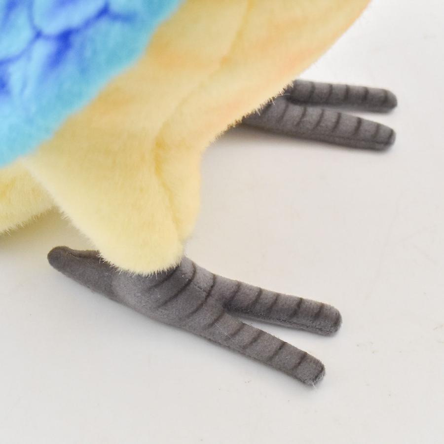 BH3068 アオキコンゴウインコ HANSA　あおきこんごういんこ とり トリ 鳥 ぬいぐるみ リアル | HANSA（ぬいぐるみ） | 07
