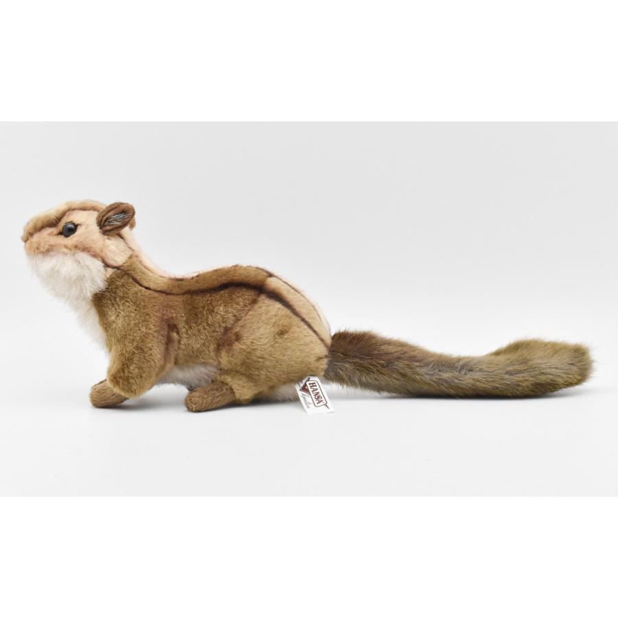 BH3091 シマリス HANSA　しまりす 縞栗鼠 ぬいぐるみ リアル | HANSA（ぬいぐるみ） | 01