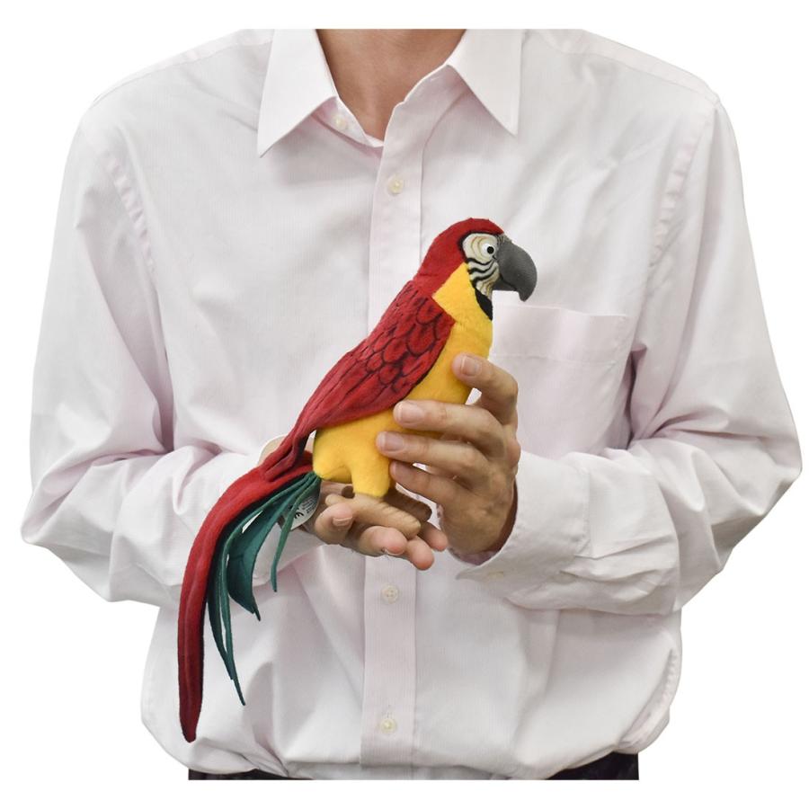 ♡*♡様 半額【超激レア】Think Bee! ボタンアートツリー HANSA（ぬいぐるみ） BH3323 オウム イエロー HANSA おうむ とり