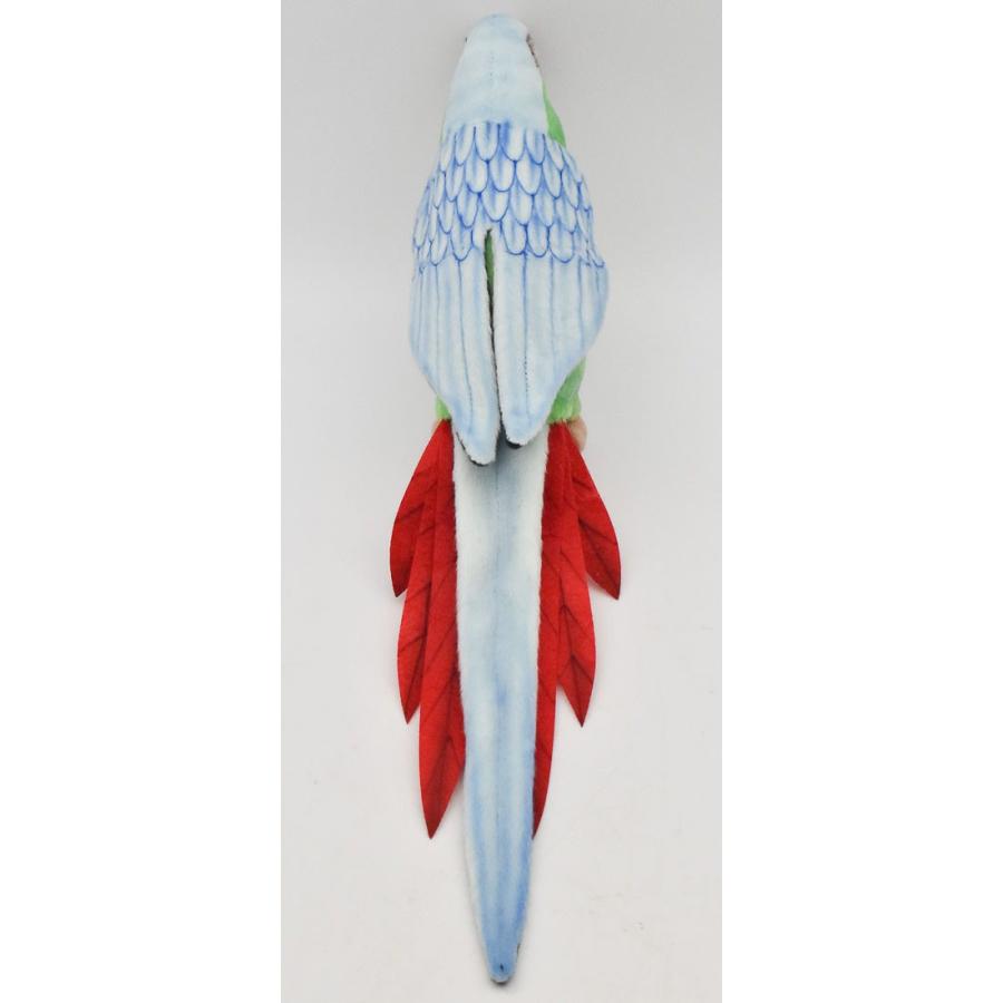 BH3324 オウム グリーン HANSA　おうむ とり トリ 緑色 鳥 ぬいぐるみ リアル | HANSA（ぬいぐるみ） | 03