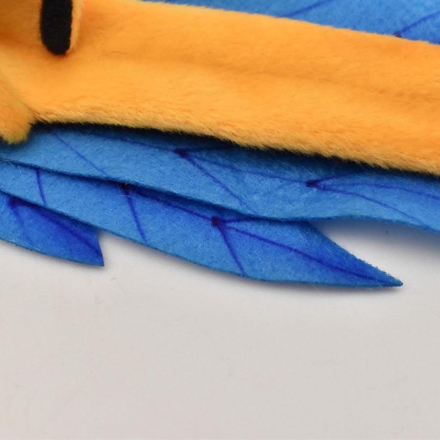 BH3325 オウム ブルー HANSA　おうむ とり トリ 青色 鳥 ぬいぐるみ リアル | HANSA（ぬいぐるみ） | 08