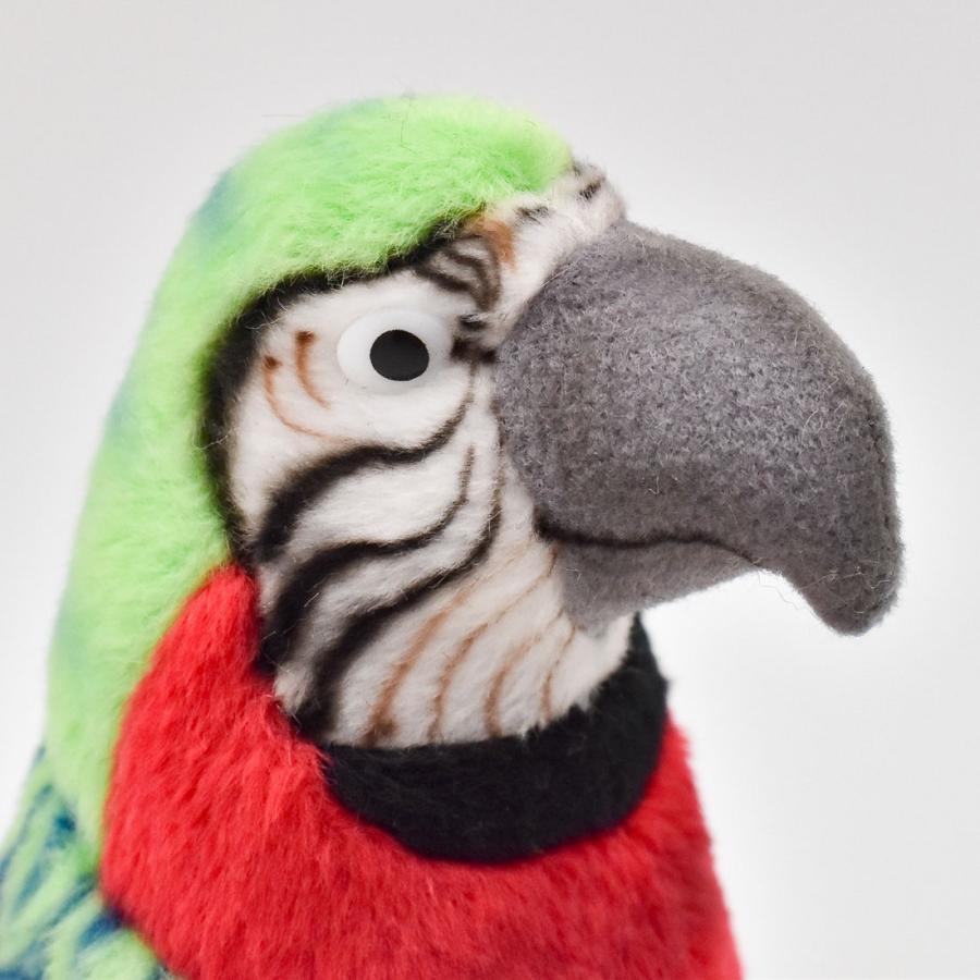 HANSA BH3326 オウム レッド おうむ とり トリ 赤色 鳥 ぬいぐるみ