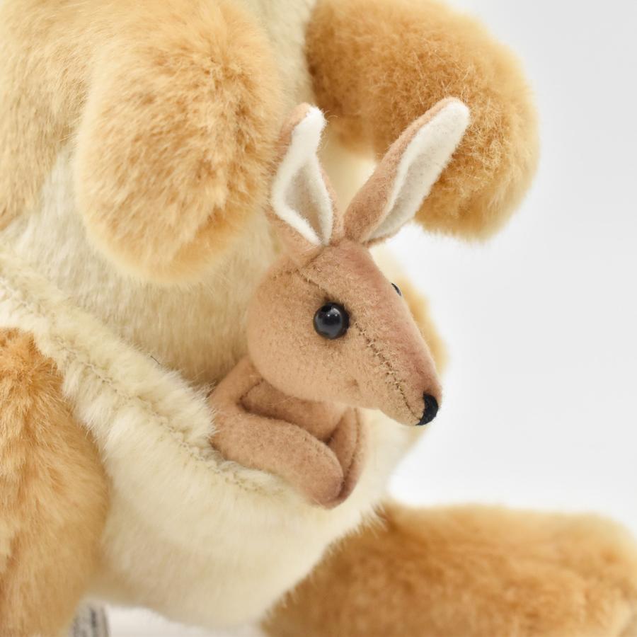 HANSA BH3424 カンガルー かんがるー 袋鼠 ぬいぐるみ リアル 爆買 母