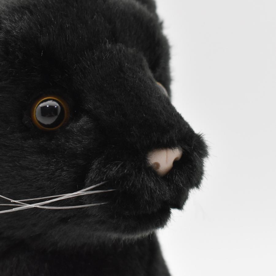 HANSA BH3426 クロヒョウ 仔 くろひょう 黒豹 こども 子供 ぬいぐるみ