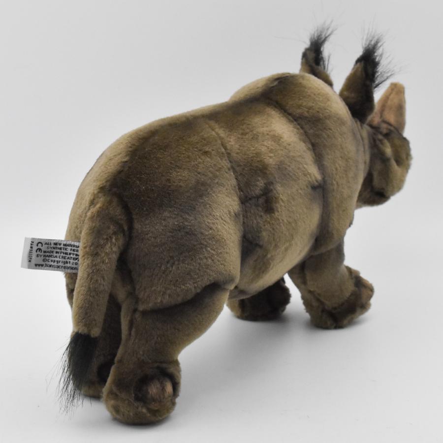 BH3526 シロサイ HANSA　しろさい 白犀 ぬいぐるみ リアル | HANSA（ぬいぐるみ） | 02