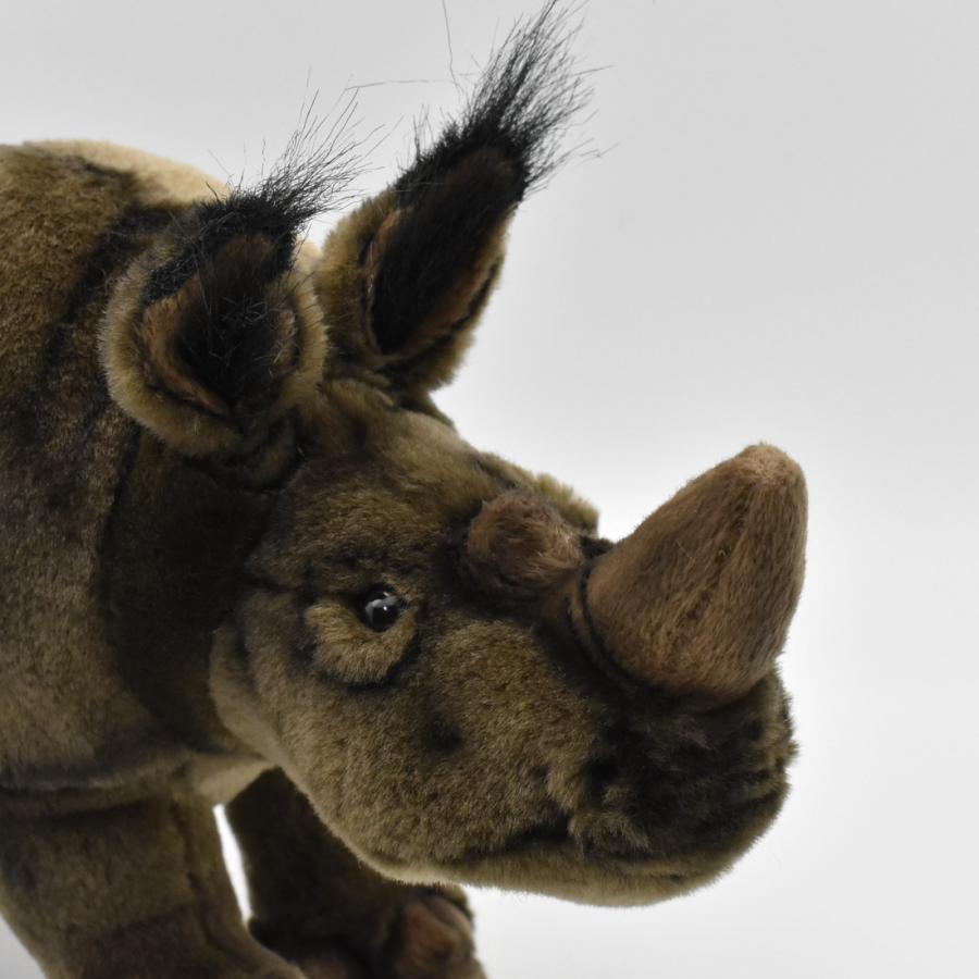 BH3526 シロサイ HANSA　しろさい 白犀 ぬいぐるみ リアル | HANSA（ぬいぐるみ） | 03