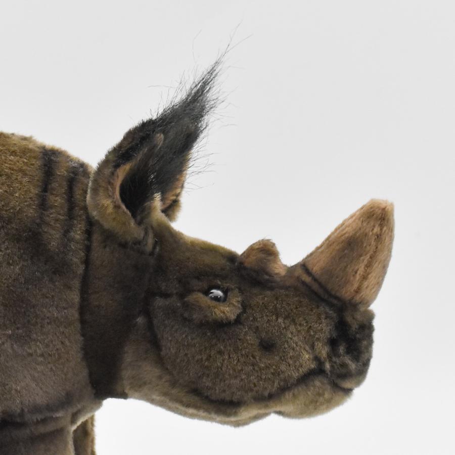 BH3526 シロサイ HANSA　しろさい 白犀 ぬいぐるみ リアル | HANSA（ぬいぐるみ） | 07