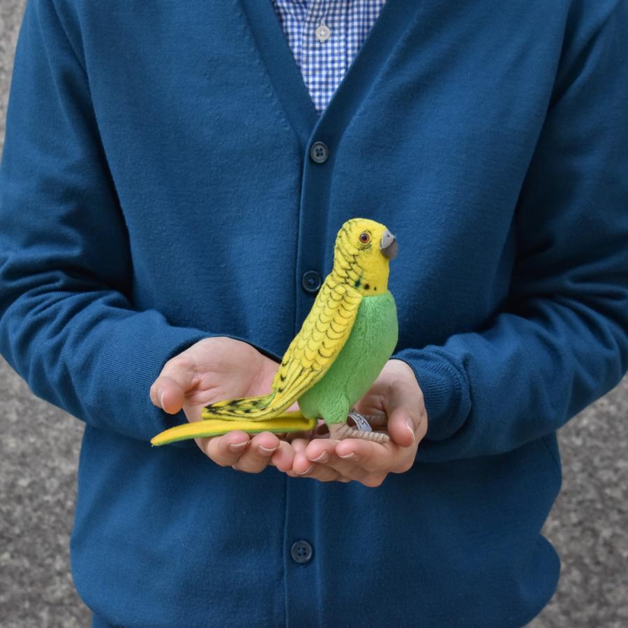 HANSA BH3653 グリーンセキセイインコ ぐりーんせきせいいんこ とり