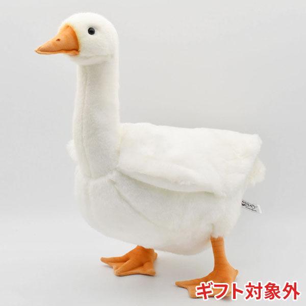 BH3709 シロガチョウ HANSA　しろがちょう 白鵞鳥 とり トリ 鳥 ぬいぐるみ リアル | HANSA（ぬいぐるみ）