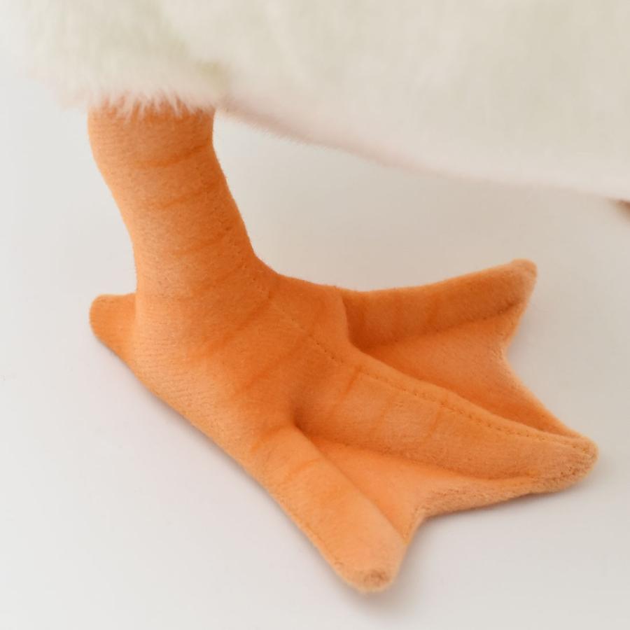 BH3709 シロガチョウ HANSA　しろがちょう 白鵞鳥 とり トリ 鳥 ぬいぐるみ リアル | HANSA（ぬいぐるみ） | 05