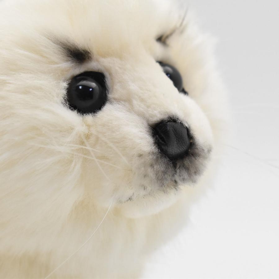 HANSA BH3767 シロアザラシ しろあざらし 白海豹 ぬいぐるみ リアル