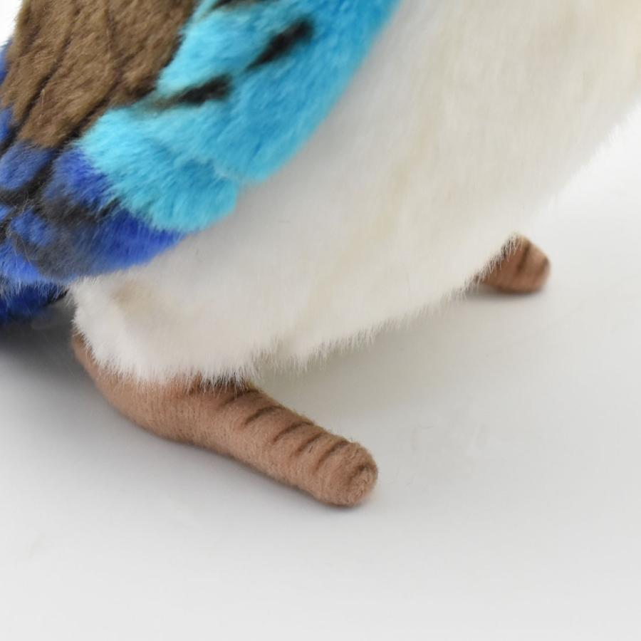 BH3775 アオバネワライカワセミ HANSA　あおばねわらいかわせみ とり トリ 鳥 ぬいぐるみ リアル | HANSA（ぬいぐるみ） | 05