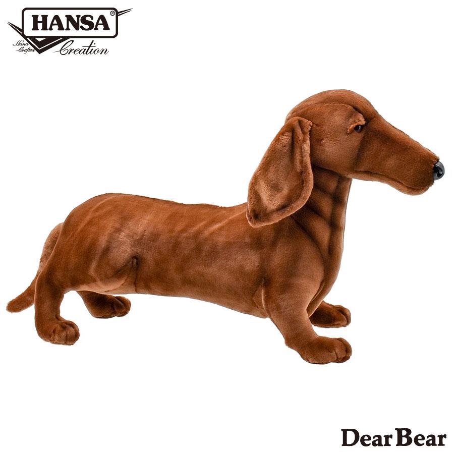 HANSA（ぬいぐるみ） BH3876 ミニチュアダックスフンド HANSA み