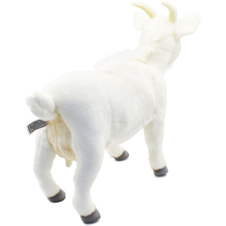 BH4152 シロヤギ HANSA　しろやぎ 白山羊 ぬいぐるみ リアル | HANSA（ぬいぐるみ） | 02
