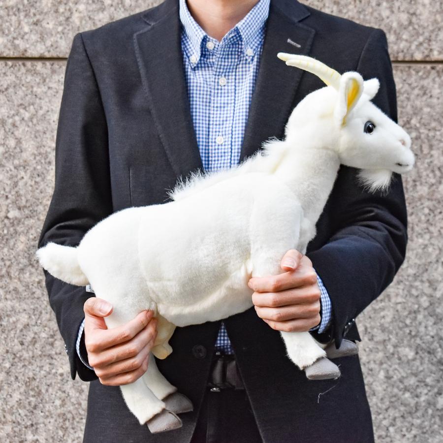 BH4152 シロヤギ HANSA　しろやぎ 白山羊 ぬいぐるみ リアル | HANSA（ぬいぐるみ） | 07