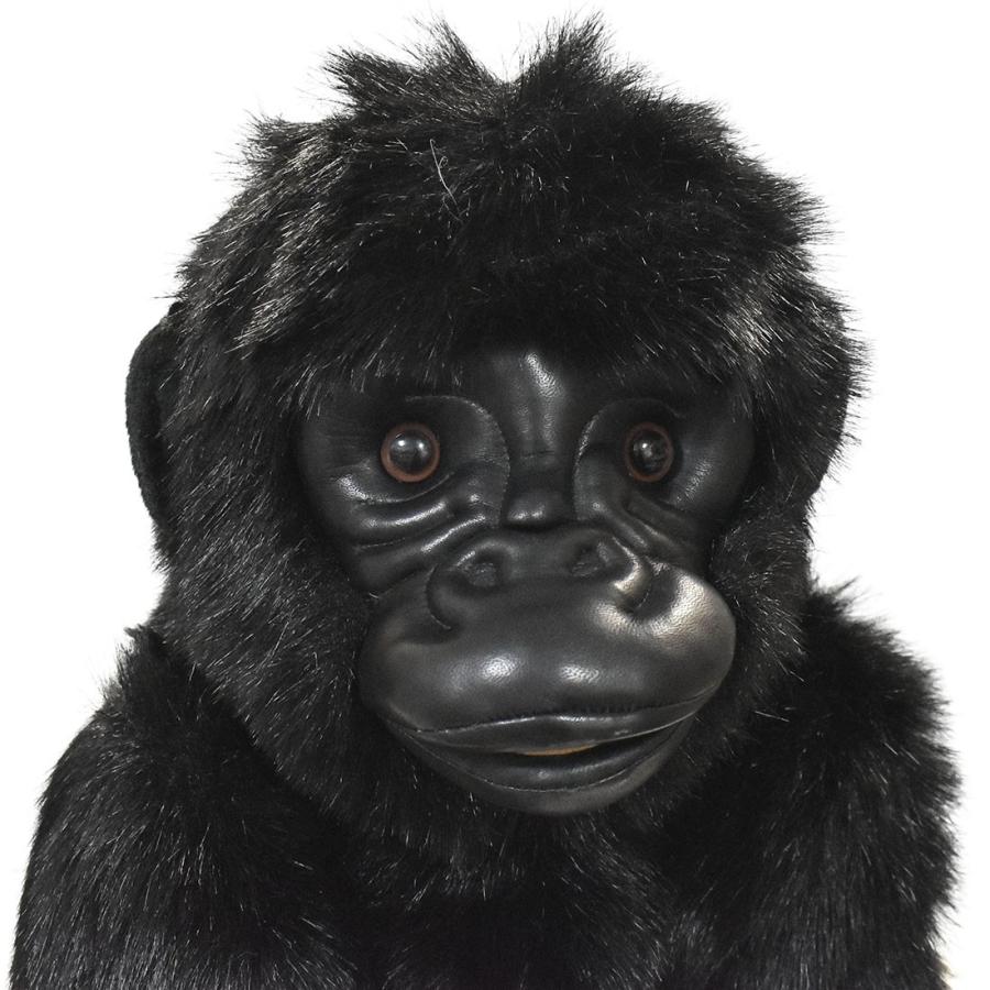 BH4345 ゴリラ 仔 HANSA　ごりら さる サル 猿 こども 子供 ぬいぐるみ リアル | HANSA（ぬいぐるみ） | 03