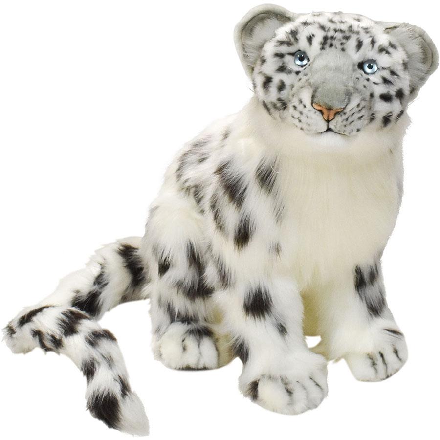 BH4355 ユキヒョウ 仔 HANSA　ゆきひょう 雪豹 こども 子供 ぬいぐるみ リアル | HANSA（ぬいぐるみ）