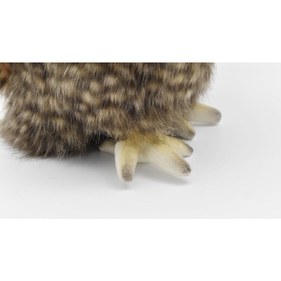 BH4466 フクロウ HANSA　ふくろう 梟 とり トリ 鳥 ぬいぐるみ リアル | HANSA（ぬいぐるみ） | 05