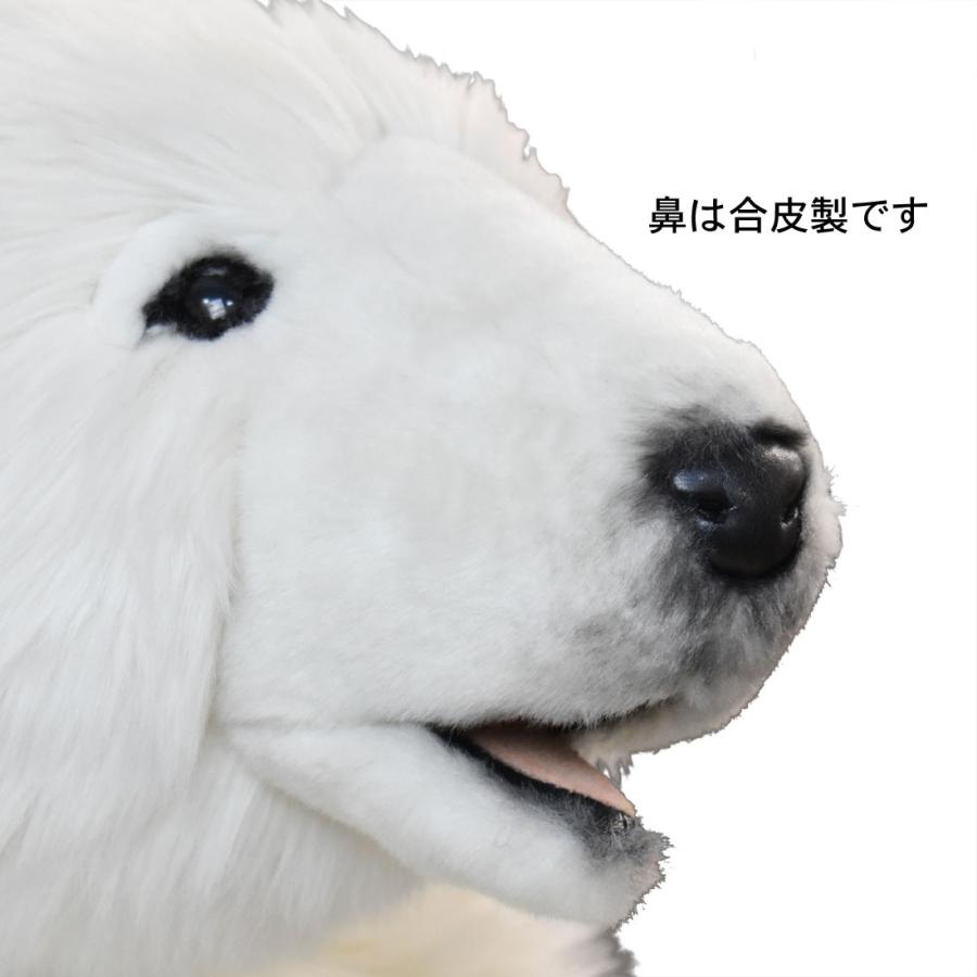 BH4486 ホッキョクグマ 仔 HANSA　ほっきょくぐま くま 北極熊 こども 子供 ぬいぐるみ リアル | HANSA（ぬいぐるみ） | 06