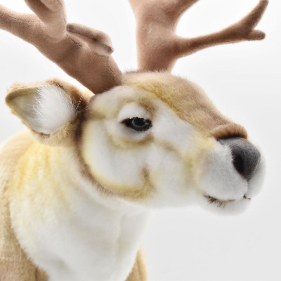 BH4589 トナカイ HANSA　となかい 馴鹿 ぬいぐるみ リアル | HANSA（ぬいぐるみ） | 03