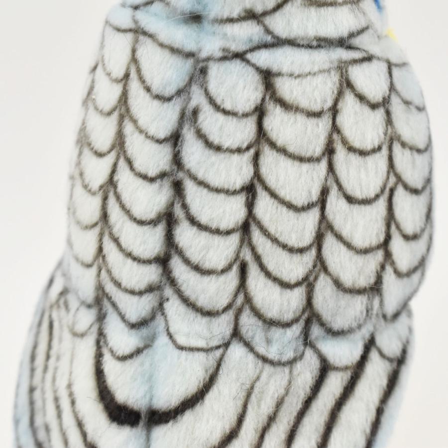 BH4653 ブルーセキセイインコ HANSA　ぶるーせきせいいんこ とり トリ 鳥 ぬいぐるみ リアル | HANSA（ぬいぐるみ） | 04