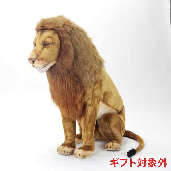 BH4734 ライオン オス HANSA　らいおん ぬいぐるみ リアル | HANSA（ぬいぐるみ）