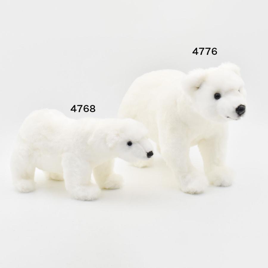 BH4768 ホッキョクグマ HANSA　ほっきょくぐま くま 北極熊 ぬいぐるみ リアル | HANSA（ぬいぐるみ） | 07