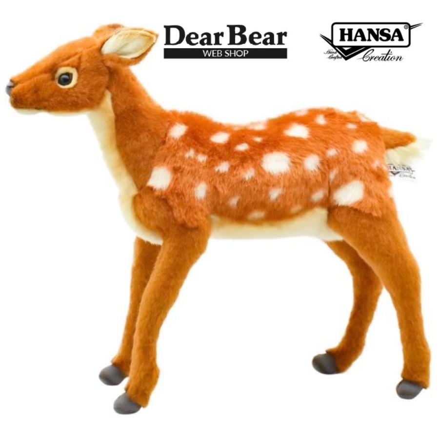 BH5017 バンビ HANSA　ばんび ぬいぐるみ リアル | HANSA（ぬいぐるみ）