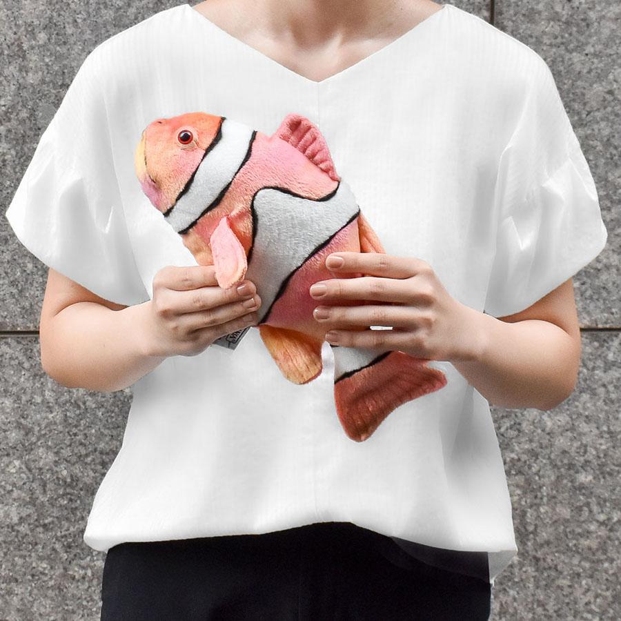 HANSA BH5078 カクレクマノミ かくれくまのみ 魚 さかな ぬいぐるみ