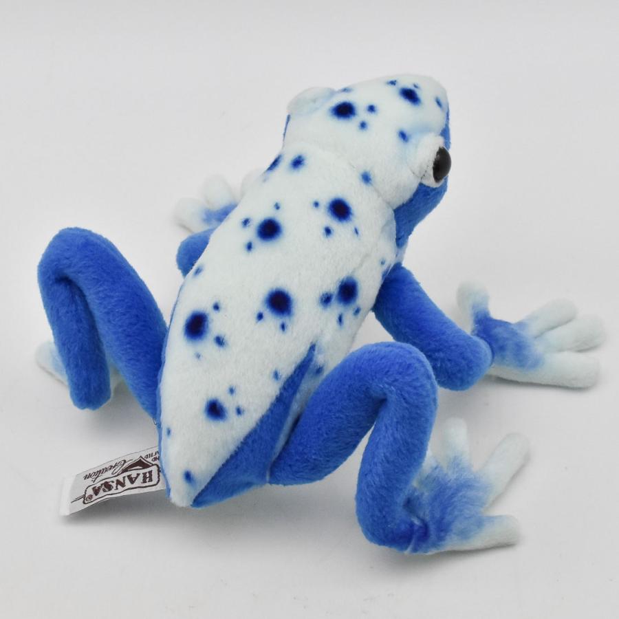 BH5220 コバルトヤドクガエル HANSA　こばるとやどくがえる かえる カエル 蛙 ぬいぐるみ リアル | HANSA（ぬいぐるみ） | 02