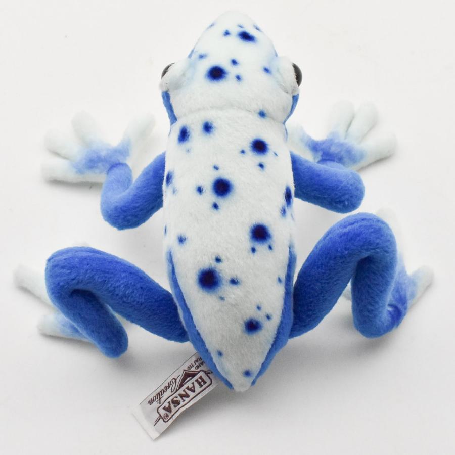 BH5220 コバルトヤドクガエル HANSA　こばるとやどくがえる かえる カエル 蛙 ぬいぐるみ リアル | HANSA（ぬいぐるみ） | 03