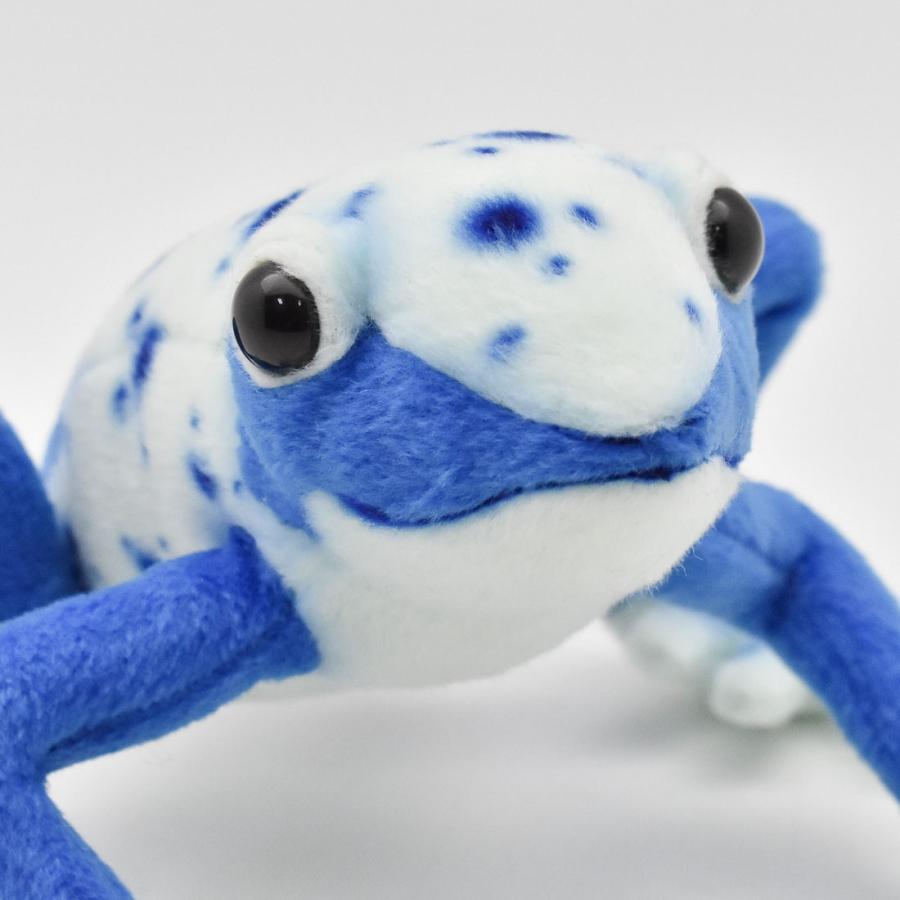 BH5220 コバルトヤドクガエル HANSA　こばるとやどくがえる かえる カエル 蛙 ぬいぐるみ リアル | HANSA（ぬいぐるみ） | 05