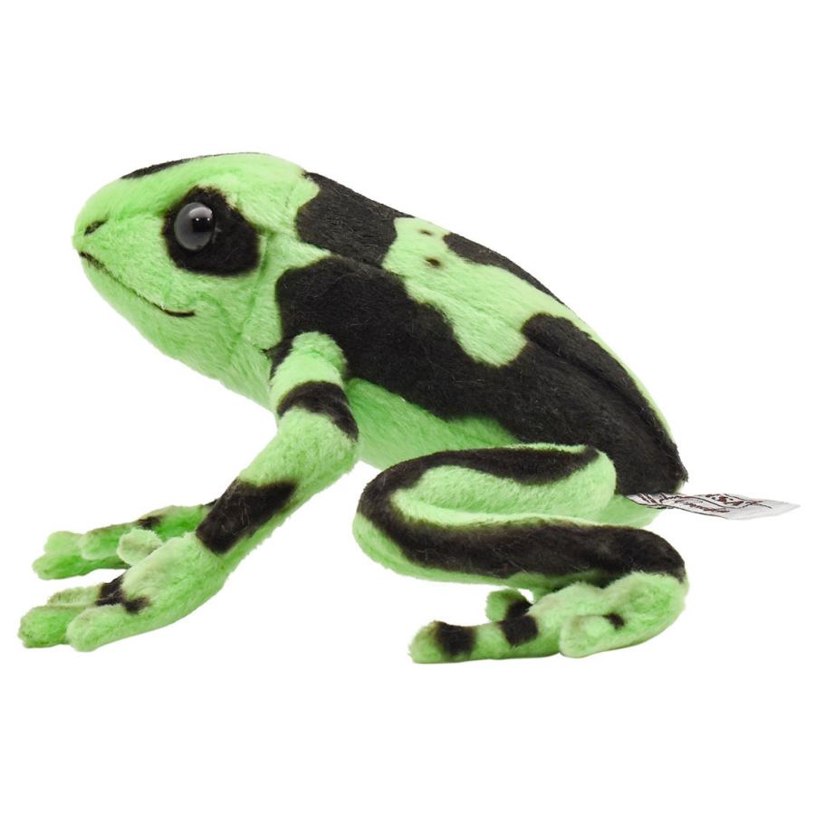 BH5224 グリーンヤドクガエル HANSA　ぐりーんやどくがえる 蛙 かえる カエル ぬいぐるみ リアル | HANSA（ぬいぐるみ） | 01