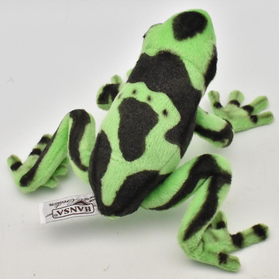 BH5224 グリーンヤドクガエル HANSA　ぐりーんやどくがえる 蛙 かえる カエル ぬいぐるみ リアル | HANSA（ぬいぐるみ） | 02