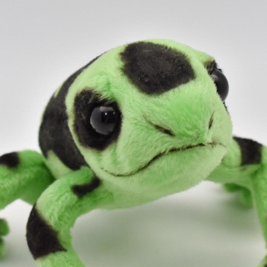 BH5224 グリーンヤドクガエル HANSA　ぐりーんやどくがえる 蛙 かえる カエル ぬいぐるみ リアル | HANSA（ぬいぐるみ） | 05