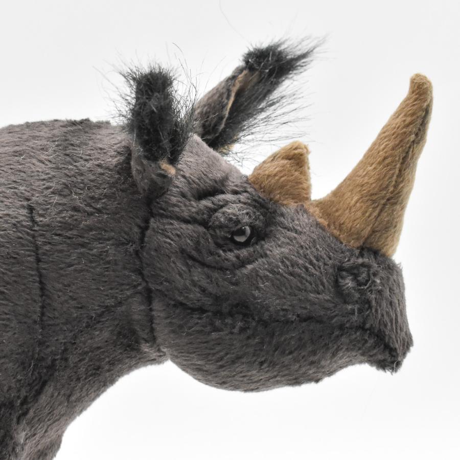 BH5247 クロサイ HANSA　くろさい 黒犀 ぬいぐるみ リアル | HANSA（ぬいぐるみ） | 06