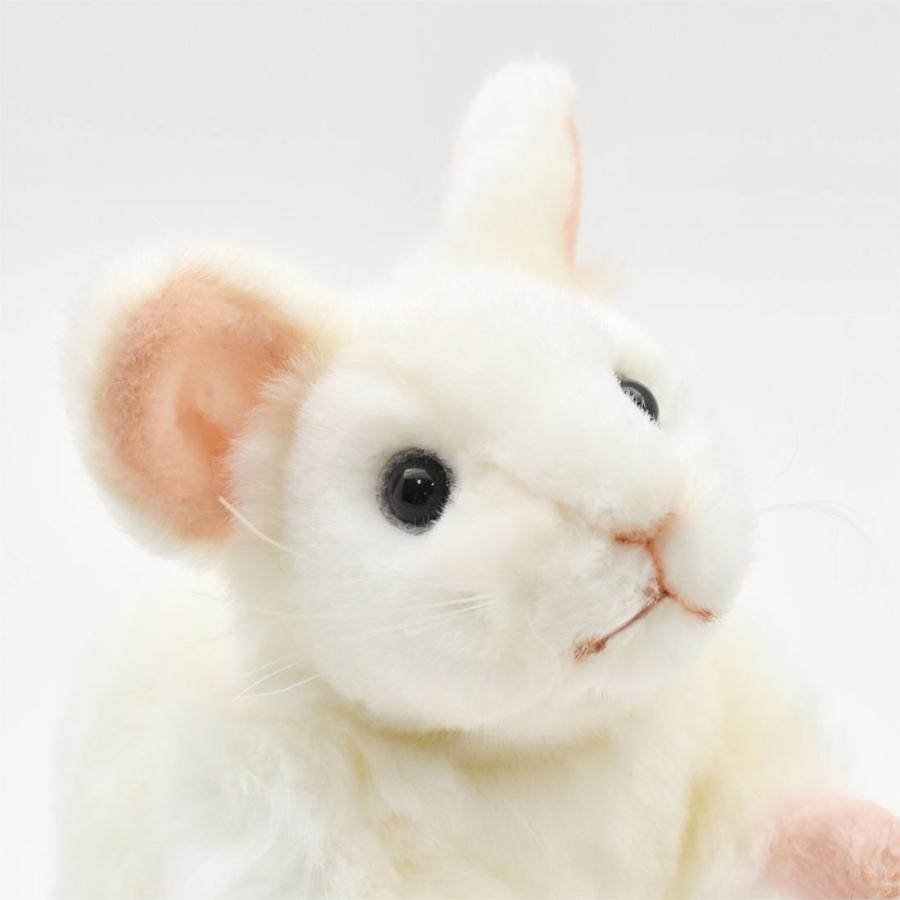 最終値下げ、ネズミ型ぬいぐるみ グレーとホワイト ケーセン ネズミ（白・グレー） | 人形・ぬいぐるみ,ぬいぐるみ