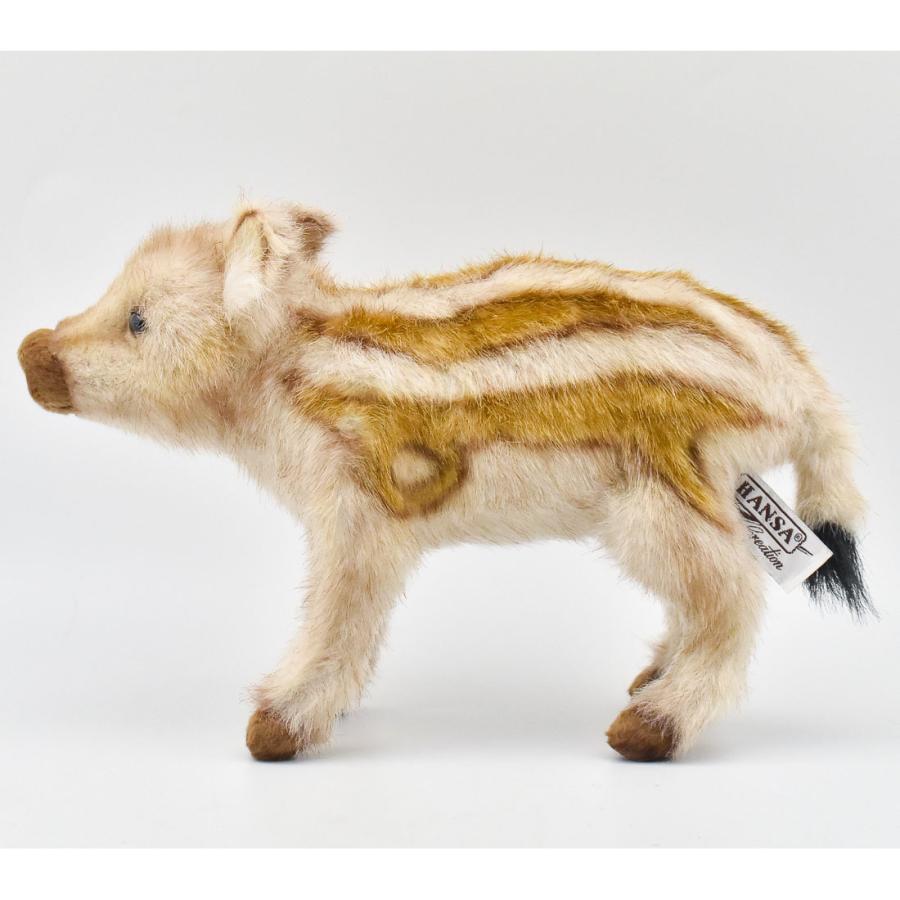 Hansa ハンサ イノシシ 子 うり坊 5341 リアル 動物 ぬいぐるみ プレゼント ギフト 5341 Dear Bear 通販 Yahoo ショッピング