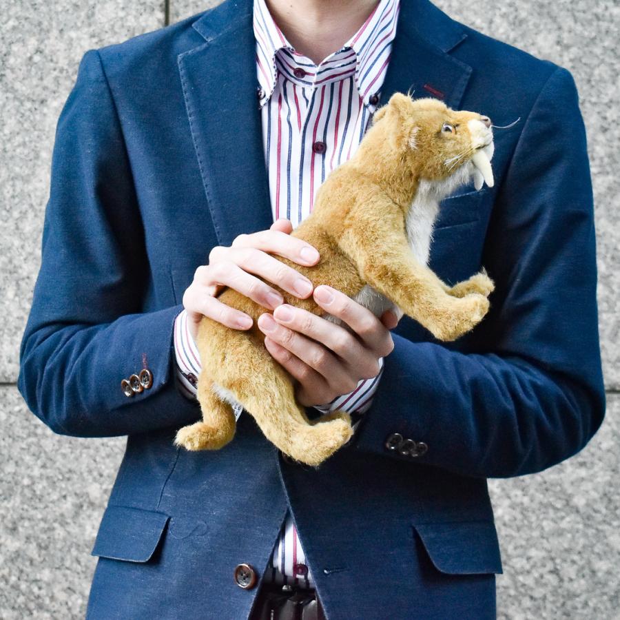 BH5564 サーベルタイガー HANSA　さーべるたいがー 絶滅 ぜつめつ ぬいぐるみ リアル | HANSA（ぬいぐるみ） | 07