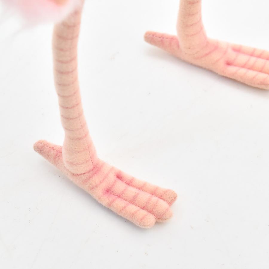 BH5680 フラミンゴ HANSA　ふらみんご 紅鶴 とり トリ 鳥 ぬいぐるみ リアル | HANSA（ぬいぐるみ） | 04