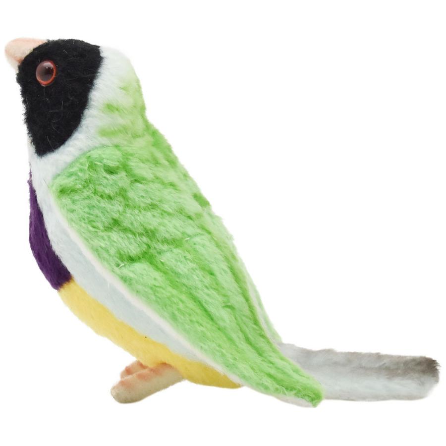 BH5694 クロコキンチョウ HANSA　くろこきんんちょう とり トリ 鳥 ぬいぐるみ リアル | HANSA（ぬいぐるみ） | 01