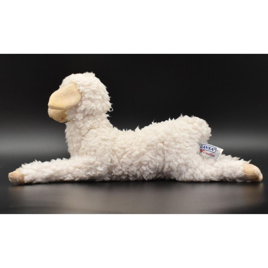 HANSA BH5761 ヒツジ 仔 ひつじ 羊 こども 子供 ぬいぐるみ リアル
