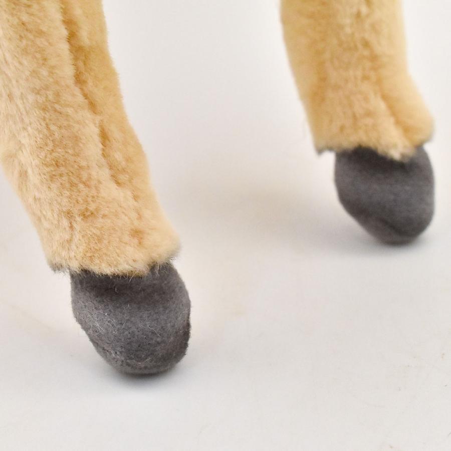 BH5810 ウマ 鞍付 HANSA　うま 馬 くらつき ぬいぐるみ リアル | HANSA（ぬいぐるみ） | 06