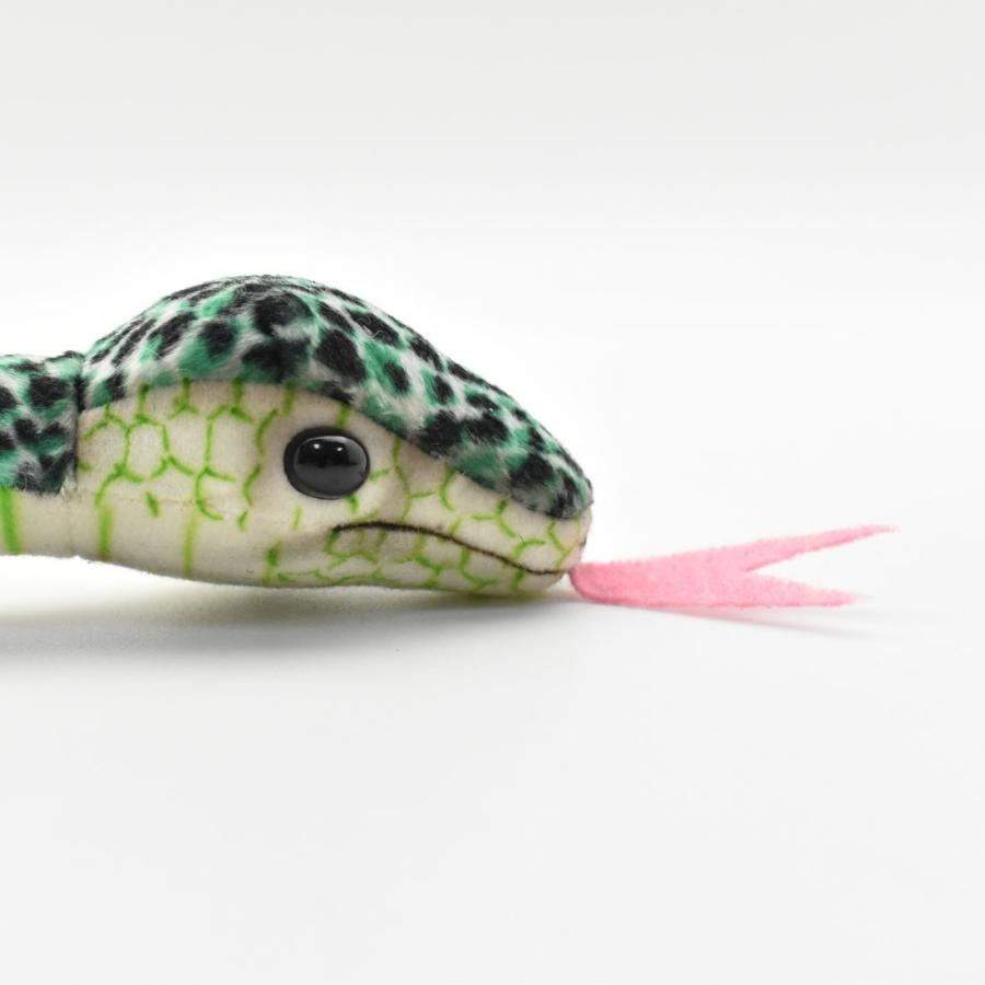 BH6026 ヘビ グリーン HANSA　へび 蛇  緑色 ぬいぐるみ リアル | HANSA（ぬいぐるみ） | 03