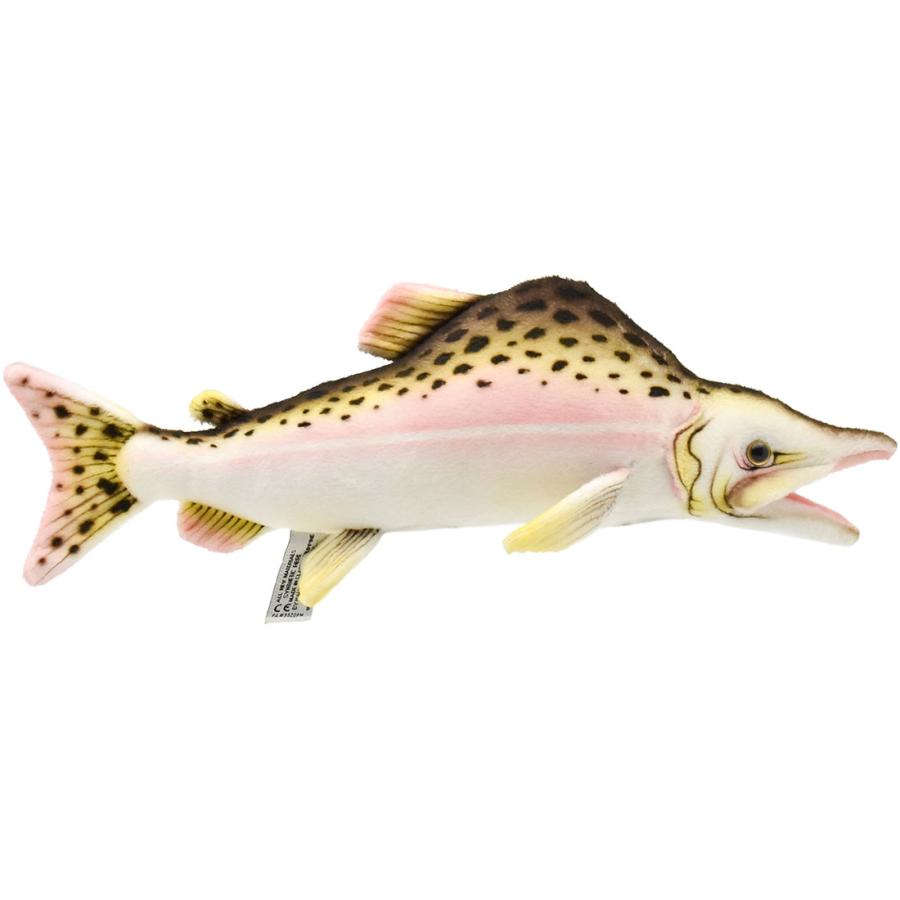 BH6048 ピンクサーモン HANSA　さーもん サケ しゃけ 鮭 さかな 魚 ぬいぐるみ リアル | HANSA（ぬいぐるみ） | 01
