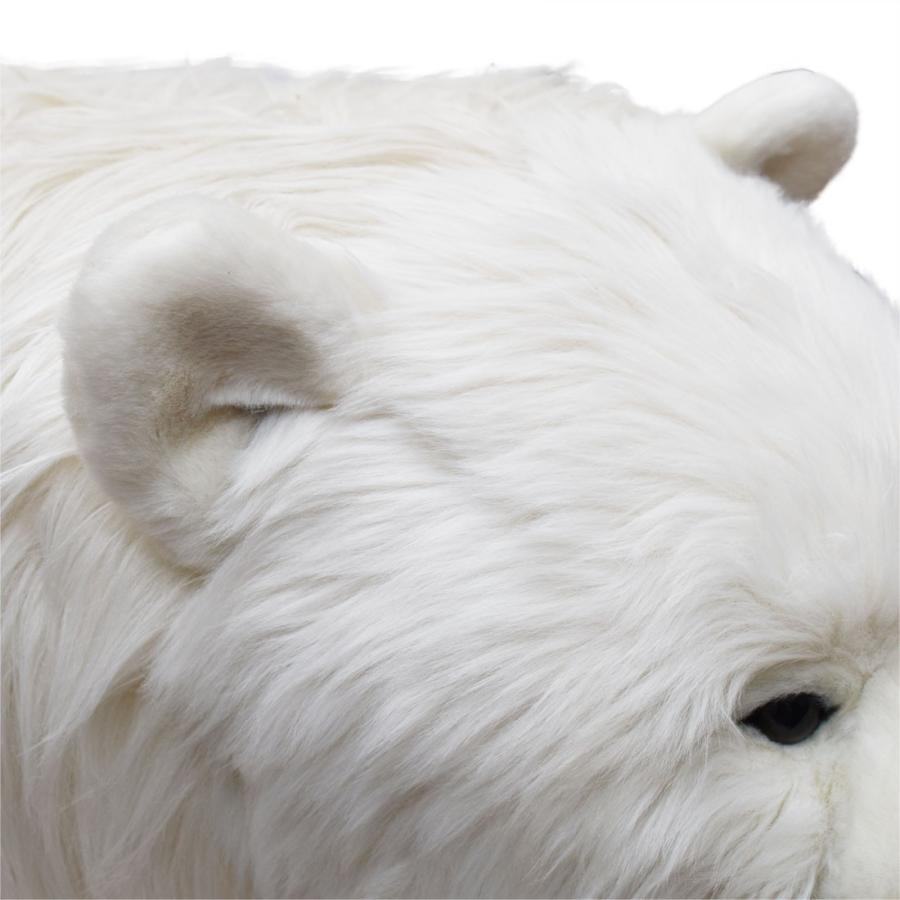 BH6085 ホッキョクグマ スツール HANSA　ほっきょくぐま 北極熊 しろくま 白熊 リアル インテリア 家具 置物 いす イス 椅子 | HANSA（ぬいぐるみ） | 06