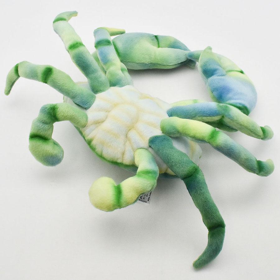 BH6095 ノコギリガザミ グリーン HANSA　のこぎりがざみ カニ かに 蟹 緑色 ぬいぐるみ リアル | HANSA（ぬいぐるみ） | 03